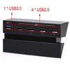 5 USB Port Hub High Speed Charger Controller Splitter Expansion Adapter for PS4