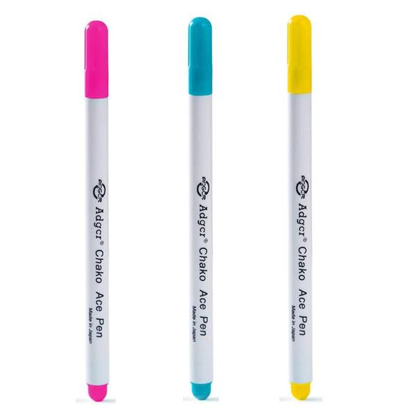 

Sewing Fabric Chalk Tailors Chalk Pencil Dressmaker Heat Erasable Pens Disappearing Ink Fabric Marker Pen for Quilting Sewing