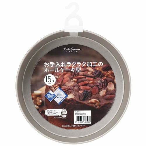 Kai House Select Kai House Select Whole Cake Teflon Select 15.5cm Made in Japan Easy to Clean DL6111