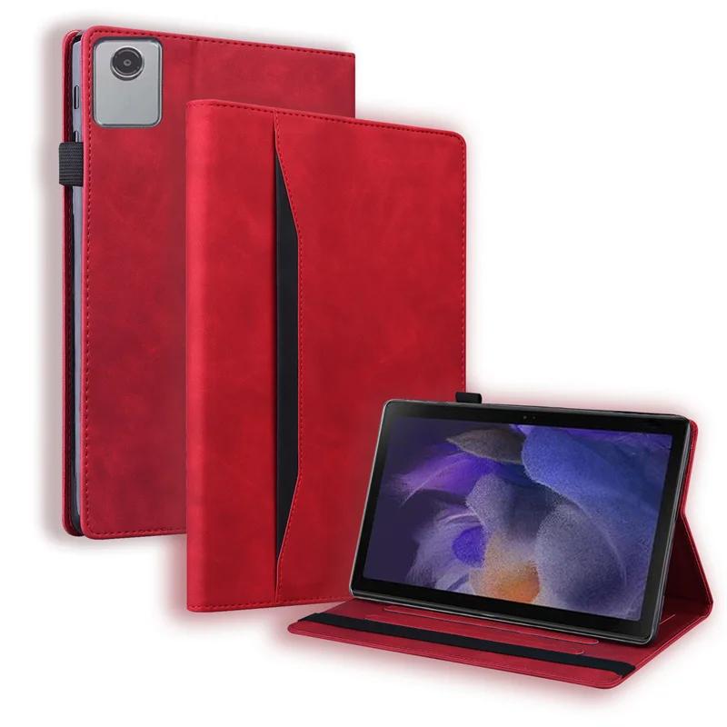 Capa para tablet Lenovo Xiaoxin Pad 2024 Capa 3D em relevo Flor Gato Carteira Tablet para Lenovo Tab M11 M 11 polegadas Tb330fu Tb331fc Capa