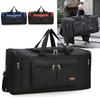 Large Capacity Foldable Travel Duffel Bag with Multiple Compartments, Adjustable Shoulder Straps & Zipper Closure - Ideal for Gym, Work, and Daily Use