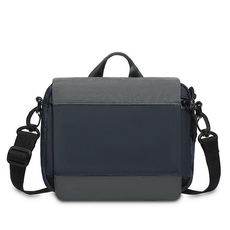 

Сумка кроссбоди на одно плечо, Повседневная многоцветная женская сумка, Горизонтальная квадратная женская сумка серый/синий