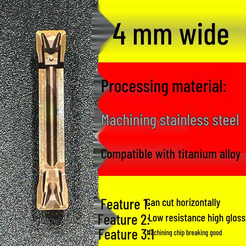 CNC Nut- und Abstechklingen: Edelstahl mggn/mgmn300/400 Einsätze