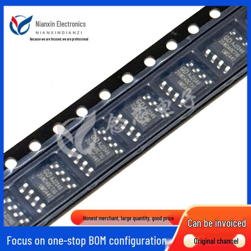 

GD25WD40CTIGR SMD SOP-8 NOR Flash Chip with 25WD40CTIG Screen Printing