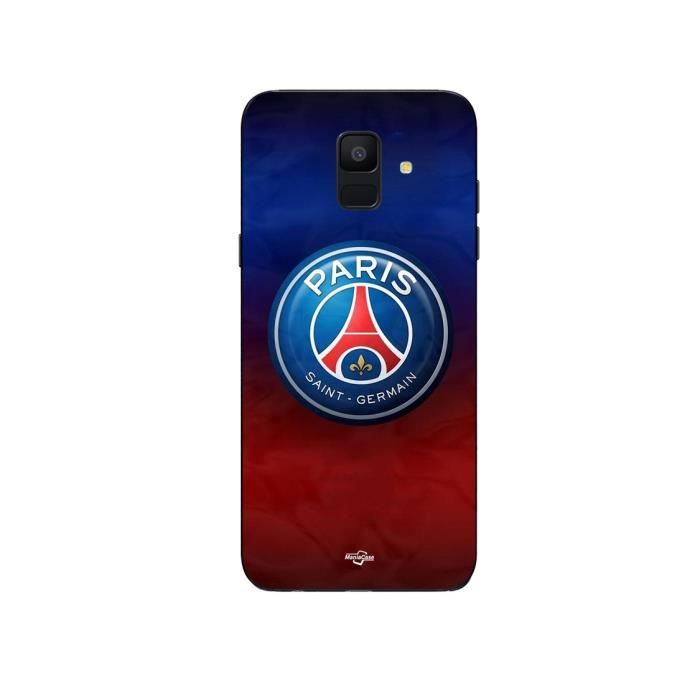 Coque maniacase pour Samsung Galaxy A6 2018 PSG Logo coloré