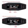 LED Digital Colored Display Tacho Hour Meter Gauge HighDefinition  Engine Inductive Speedometer for Motorcycle