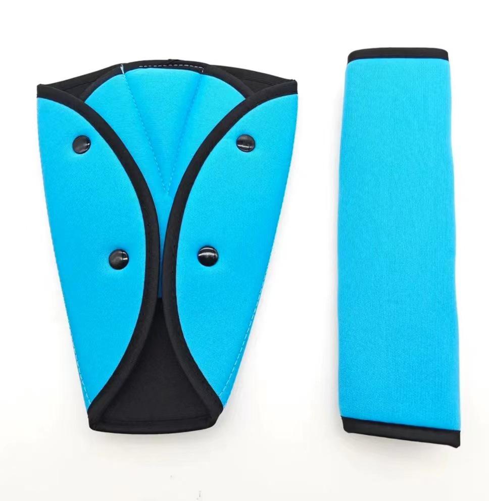 

Защитная накладка на плечо для ремня безопасности детского автокресла - Треугольный фиксатор против удушения 23.5*18.5cm