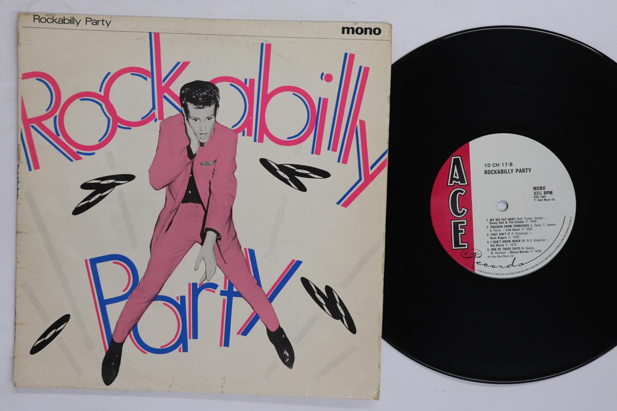 

10inch Record VARIOUS Rockabilly Party 10CH17 ACE 1979 UK Rock Used