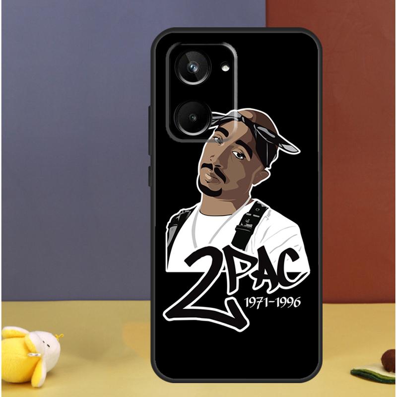 Rapper 2pac Singer Tupac For Realme 15 10 11 12 13 14 Pro Plus C65 C67 C63 C61 C55 C51 C53 C35 C75 GT6 GT7 Pro Case