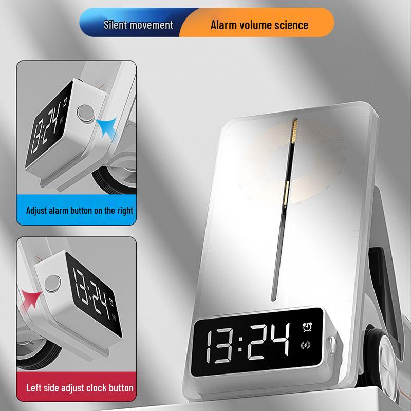 Cross-Border Wireless Car Charger: 3-in-1 Phone Holder and Fast Charger for Phone, Earphones, and Watch