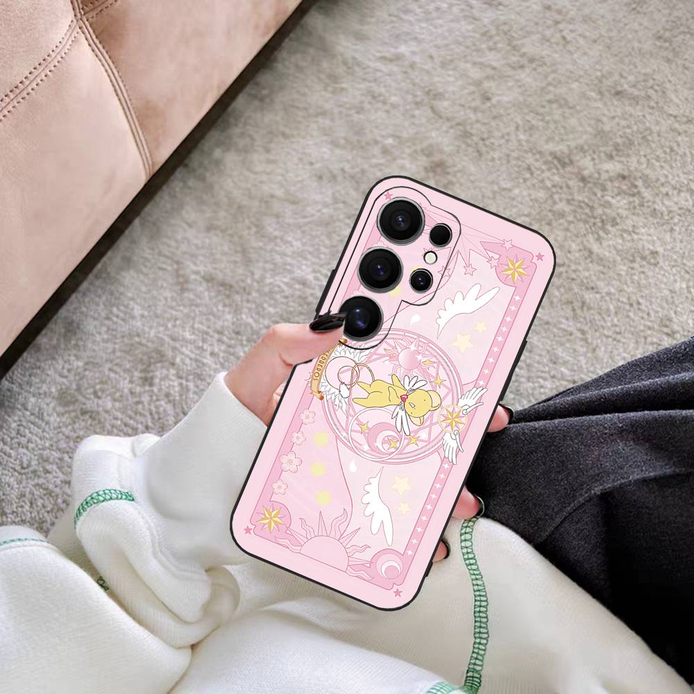 

Чехол для телефона Cardcaptor Sakura C для Samsung S 20 21 22 23 lite plus ultra Прозрачный чехол для мобильного телефона Funda Samsung S20 lite 5G