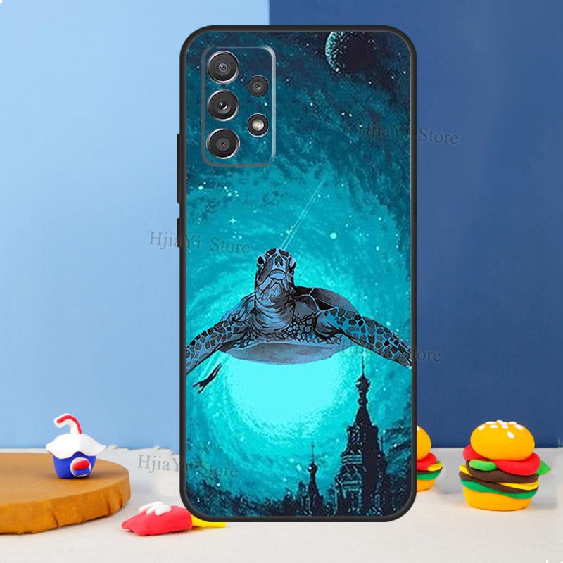 Sea Turtle Case For Samsung A54 A34 A14 A13 A23 A33 A53 A73 A51 A71 A72 A12 A22 A32 A42 A52 Back Cover