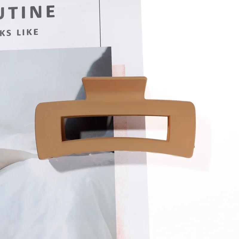 

Очень большие заколки-крабы 5 дюймов для густых и длинных волос, 4 шт. Xl Jumbo заколки-крабы, Большие матовые нескользящие прямоугольные заколки для волос