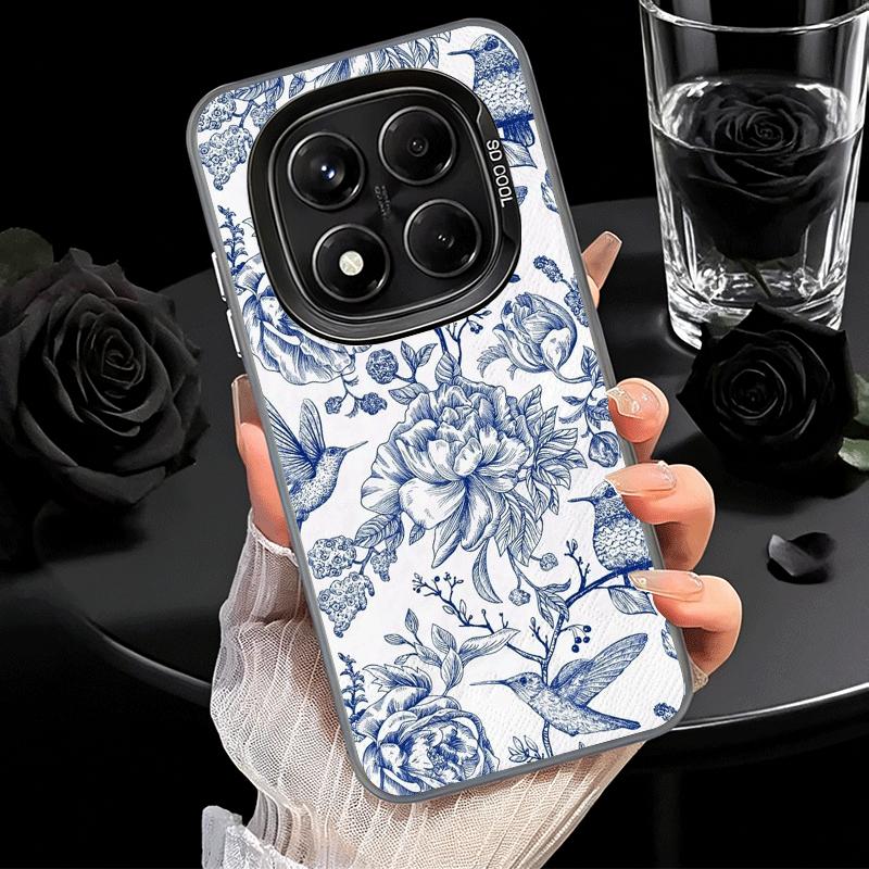 

Blue And White Porcelain Pattern Shockproof Phone Case for Xiaomi Redmi Note 15 14 13 12 Pro Plus 11 11S 11T 5G Cover Anti Fall Redmi Note 13 Pro 5G