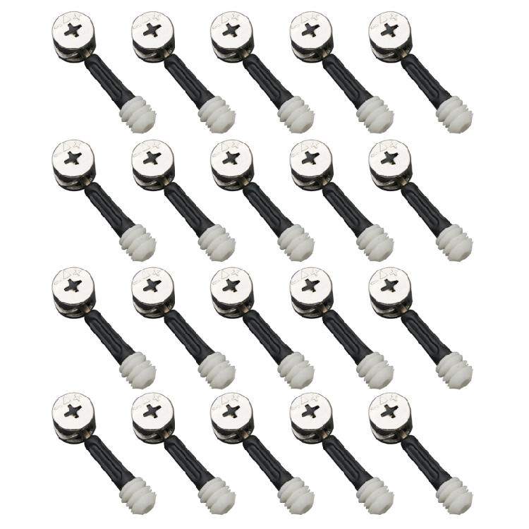 

Innovative Eccentric Wheel Fixer Connectors Enhances Stability and Easy Maintenance in Home Furniture 20PCS