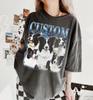 Custom Border Collie Tee, Vintage Collie Mom Shirt, Dog Lover Gift