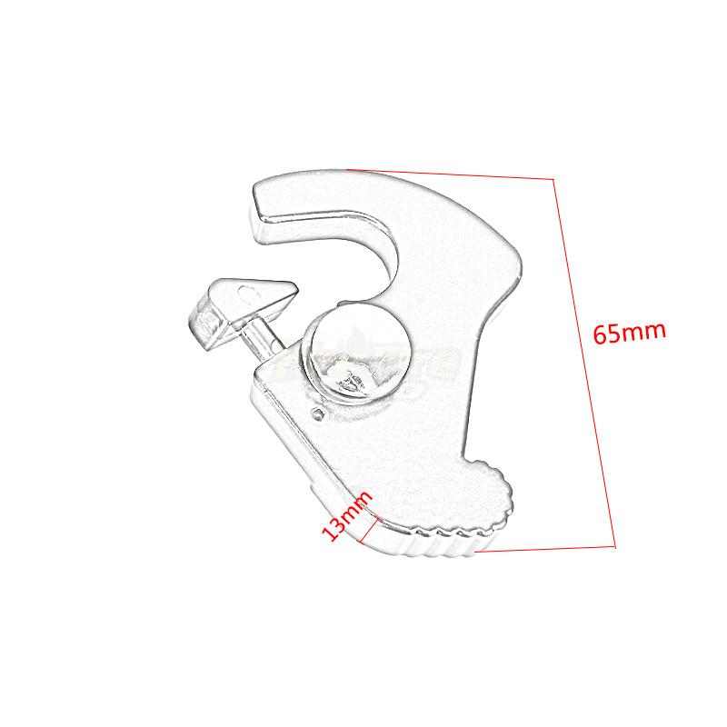 Motorrad Rückenlehne Abnehmbare Rotary Sissy Bar Gepäck Racks Latch Verriegelungen Clips Kit Für Harley Electra Road Street Glide