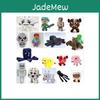 Soft And Cute Plush Minecraft Characters Enderman Creeper Zombie Parrot Dolphin Axolotl And More!