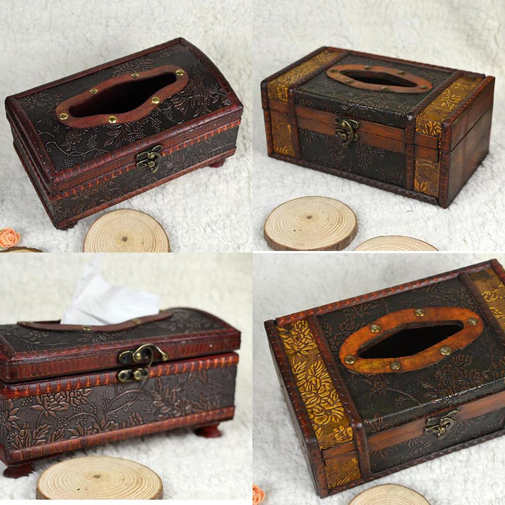 2pcs Vintage Display Stand Ring Holder Showcase Accessory Organizer Tray