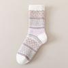 Autumn and Winter Coral Fleece Socks for Women Warm Floor Socks Home Tube Socks Sleep Socks Half Fleece