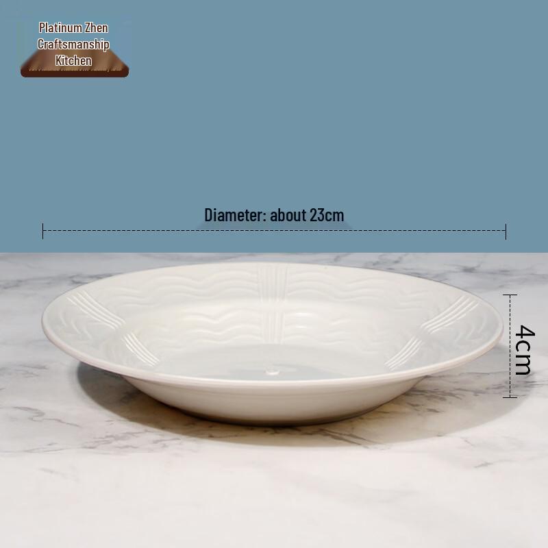 BoZhen Craftsman Chef Disposable Rice Husk Plates