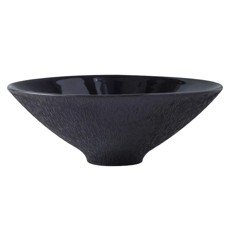 Japanese Hat Bowl Creative Noodle Bowl Restaurant Large Soup Bowl Commercial Ceramic Tableware Dessert Bowl