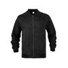 Men Faux Suede Bomber Jacket Stand Collar Full Zip Up Long Sleeve Solid Color Casual Outerwear Fall Daily Streetwear Coat