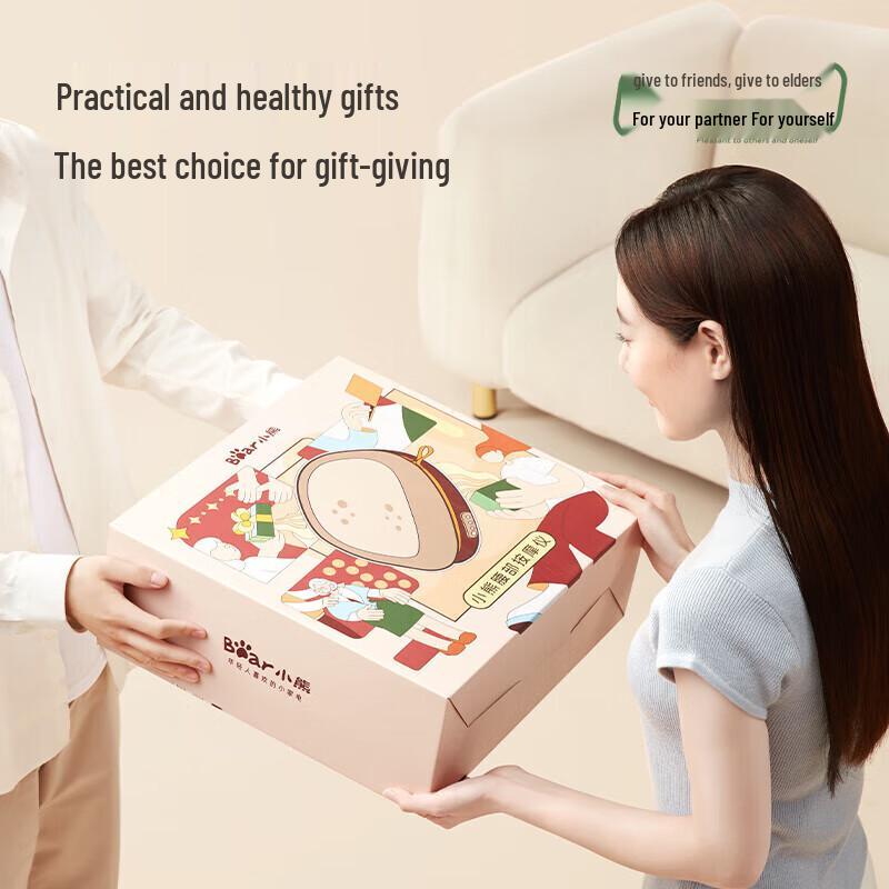 Little Bear Portable Waist & Body Massager with Heat & Kneading