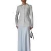 Fairy Hip-Hugging Skirt Dress: 2025 Autumn Collection - Cardigan Lapel Button Women's Wear