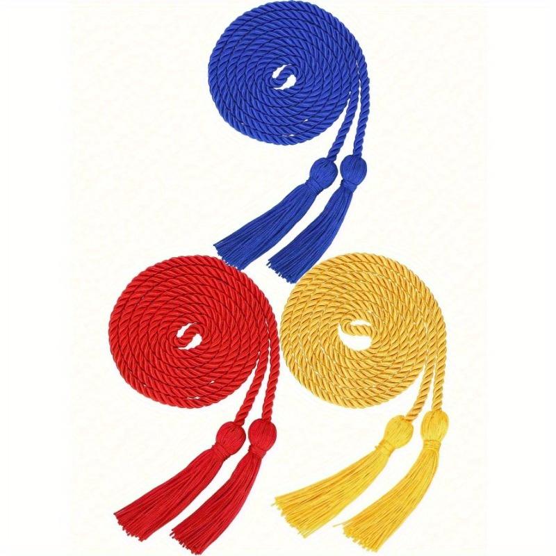 

1pc-Graduation Cords Yarn Graduation Season Decoration, Seasonal Decoration Pendant 1pc-blue