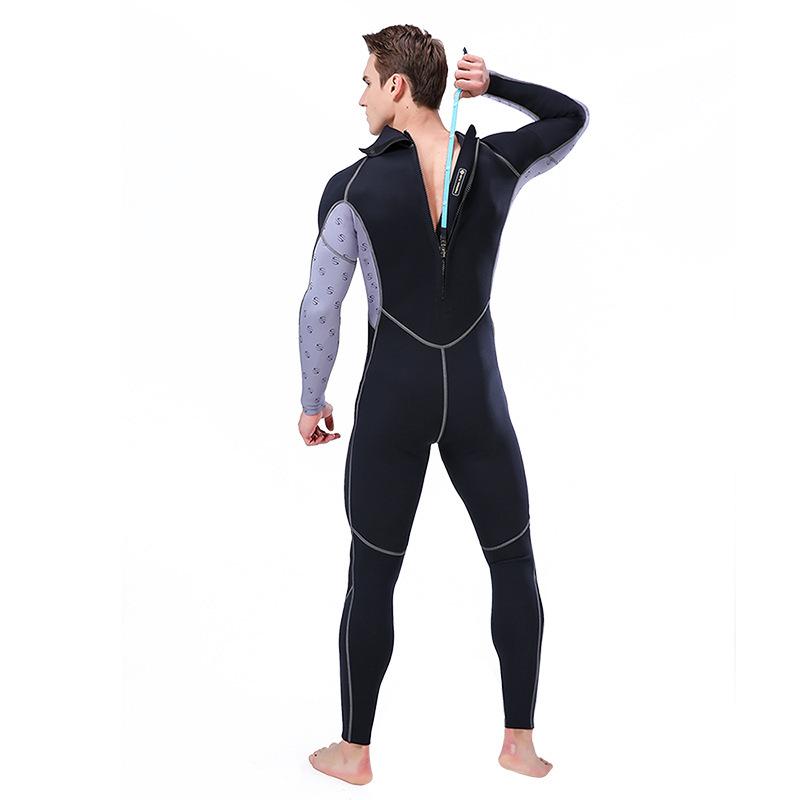 Men's 2018 Full Body Wetsuit: Slinx 2mm Long Sleeve Surf & Snorkel Suit with Sun & Jellyfish Protection
