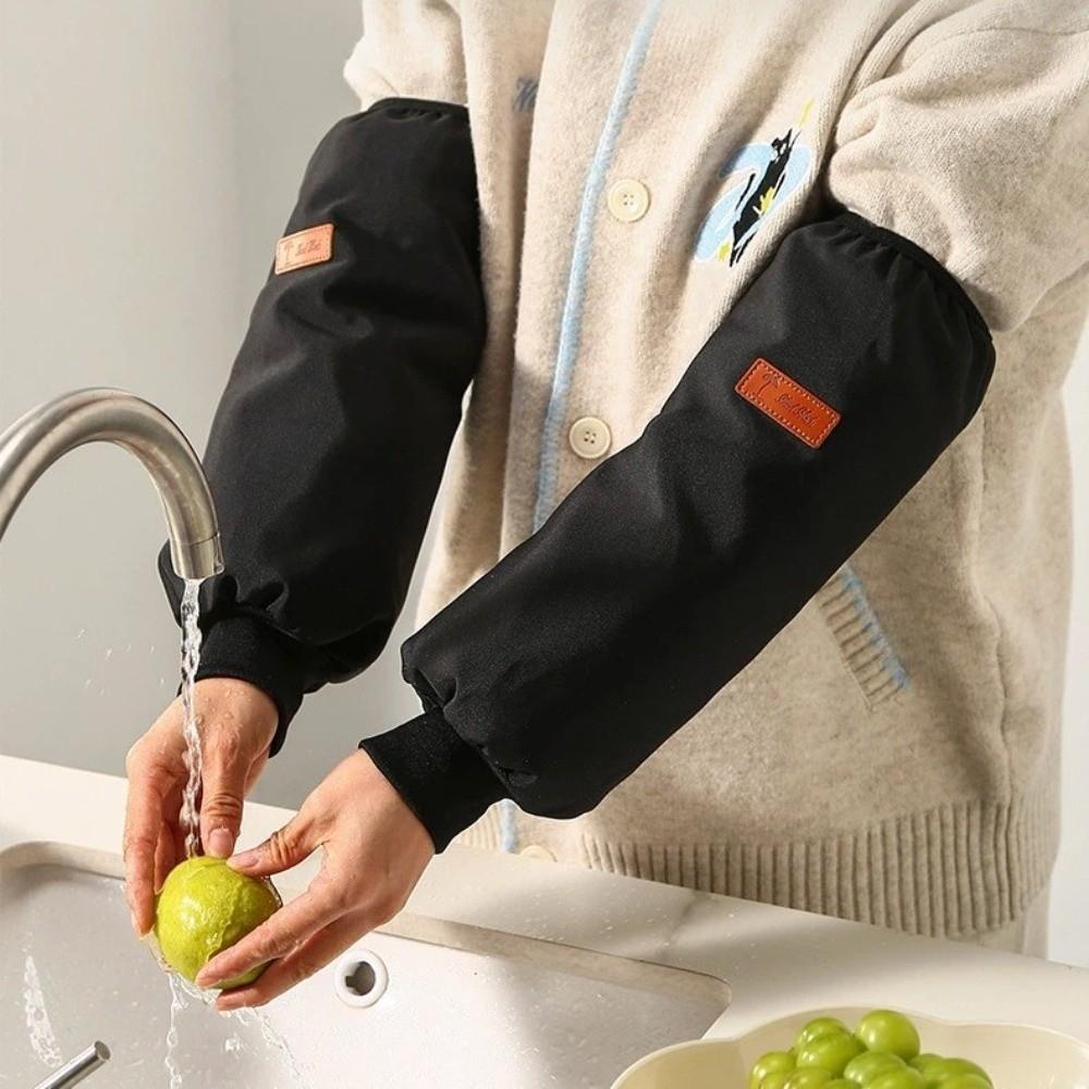 Quality Thickened Sleeve Cover Waterproof Stain-Proof Waterproof Oversleeves Oil-Resistant Oilproof Arm Covers Housework