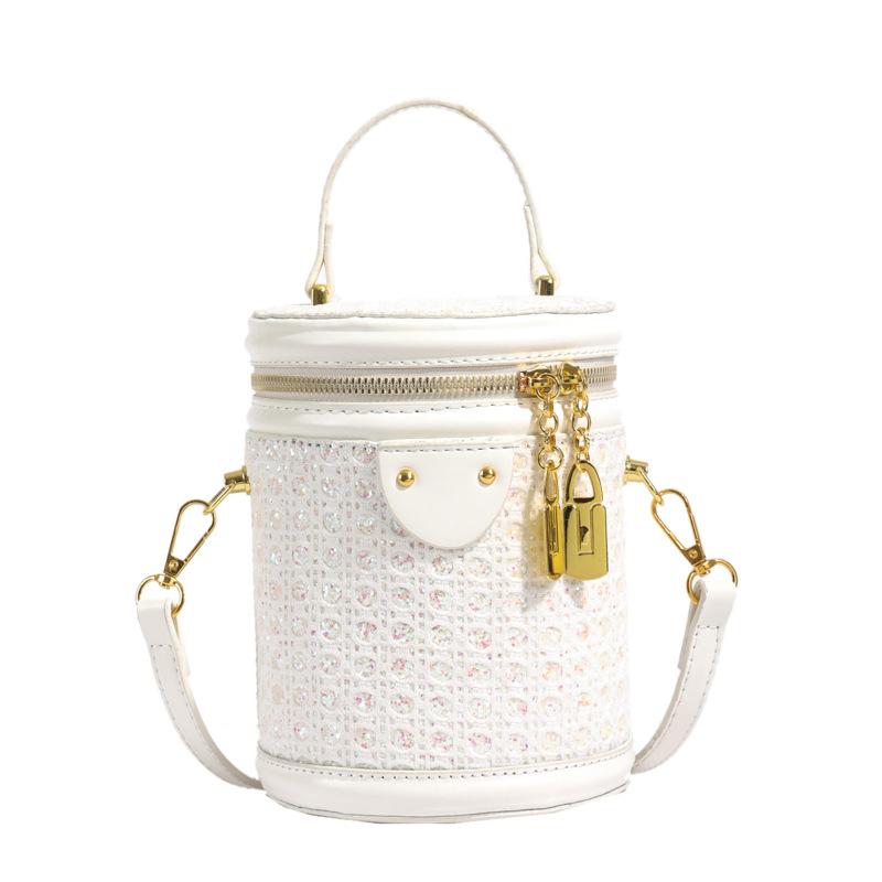 

Женская сумка цилиндрической формы через плечо Water Diamond сумка в стиле вестерн модная сумка через плечо