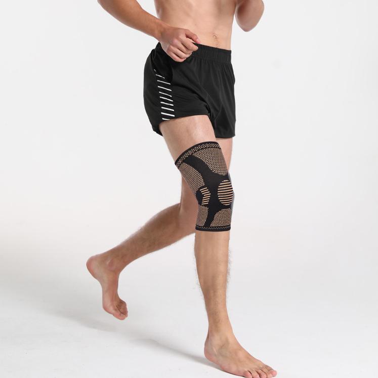 Unisexové kompresní návleky na kolena s mědí pro běh a artritidu - 1 ks, různé velikosti