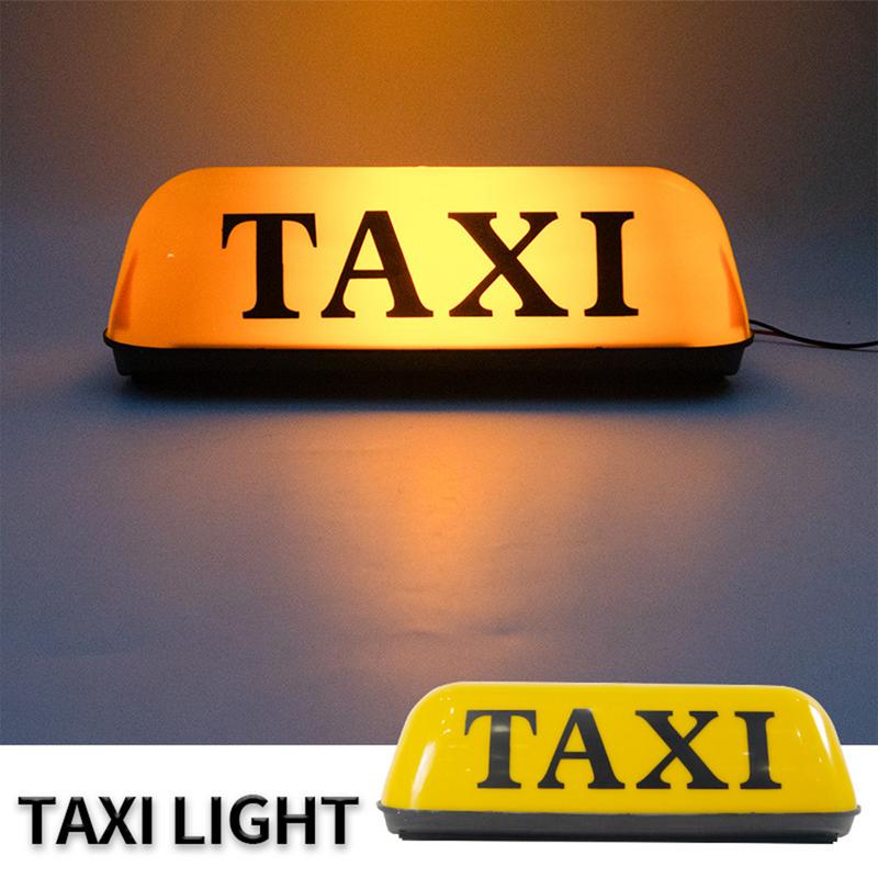 Taxi-Licht, Cab-Dachlicht, Vintage-Taxi-Dachschild, Retro-Taxi-Leuchtschild, helles Schild für Taxi, 12 V, Autodach-Taxischild