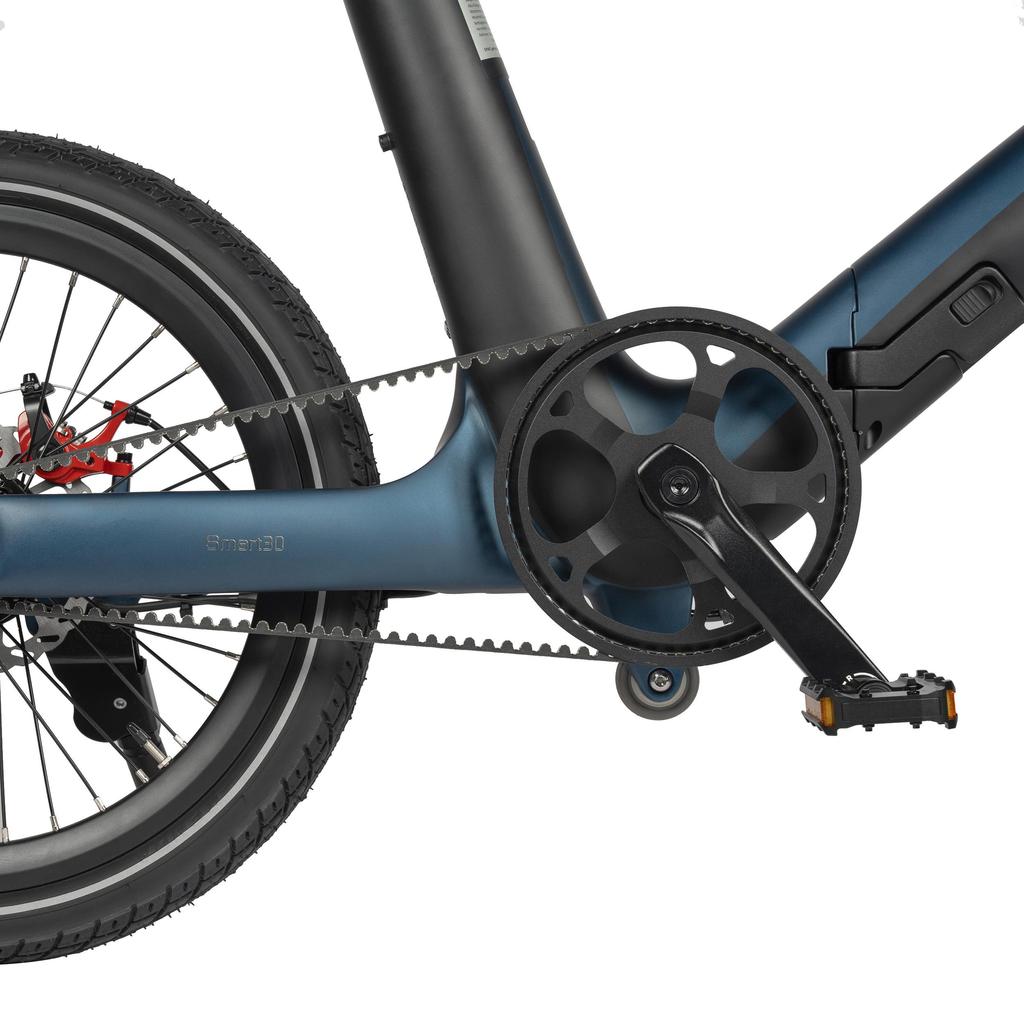 MAXTRON Smart-30 20" Składany Rower Elektryczny ze Wspomaganiem, Bateria 36V 9.6Ah, Moc 250W, z maksymalnym zasięgiem do 50 km.