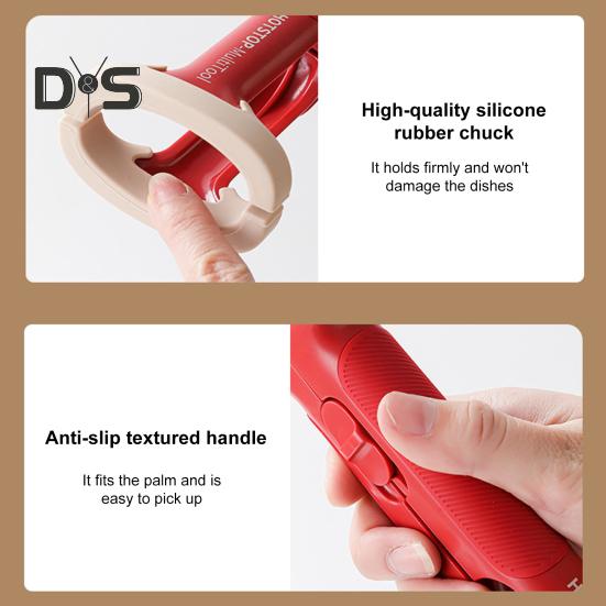 Haşlanmaya Karşı Sıcak Kase Tabak Plaka Tutucu Klipsleri Maşalar Sıcak Plaka Kaseleri Mutfak Maşaları Taşımak İçin Kelepçe Tutucu