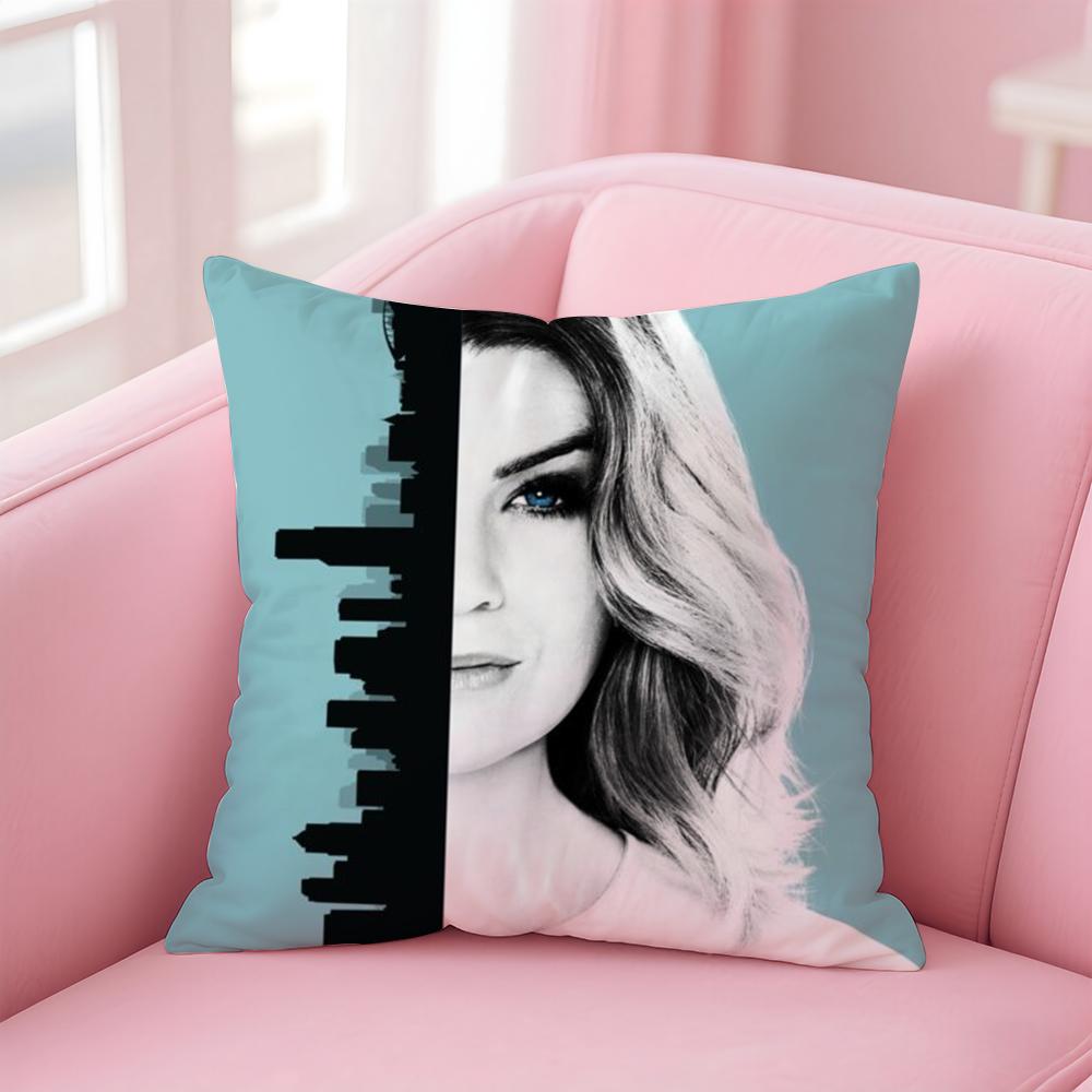 G-Greys Anatomy Kissenbezug für Zuhause & Auto, Vielseitig einsetzbar - Wendbar, Weich & Langlebig für den täglichen Gebrauch