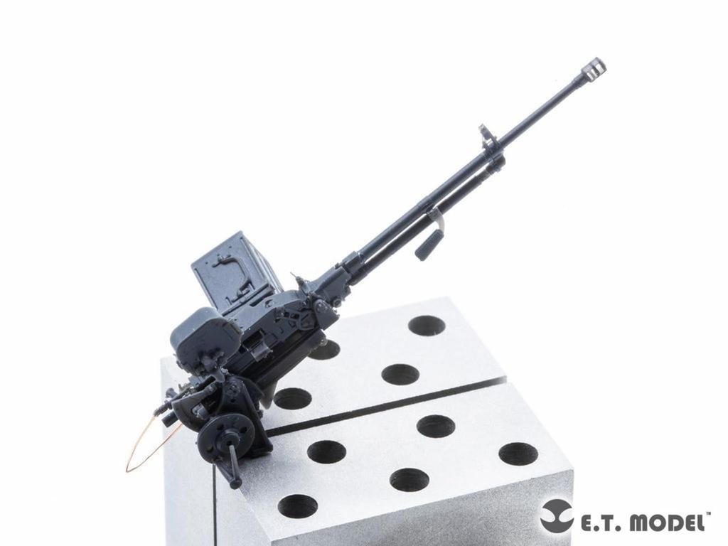 ET Model Scale Modern Chinese PLA Heavy Machine Gun Plastic Model Kit Parts 1/35 12.7mm QJC-88 P35-367 (Military Vehicle)