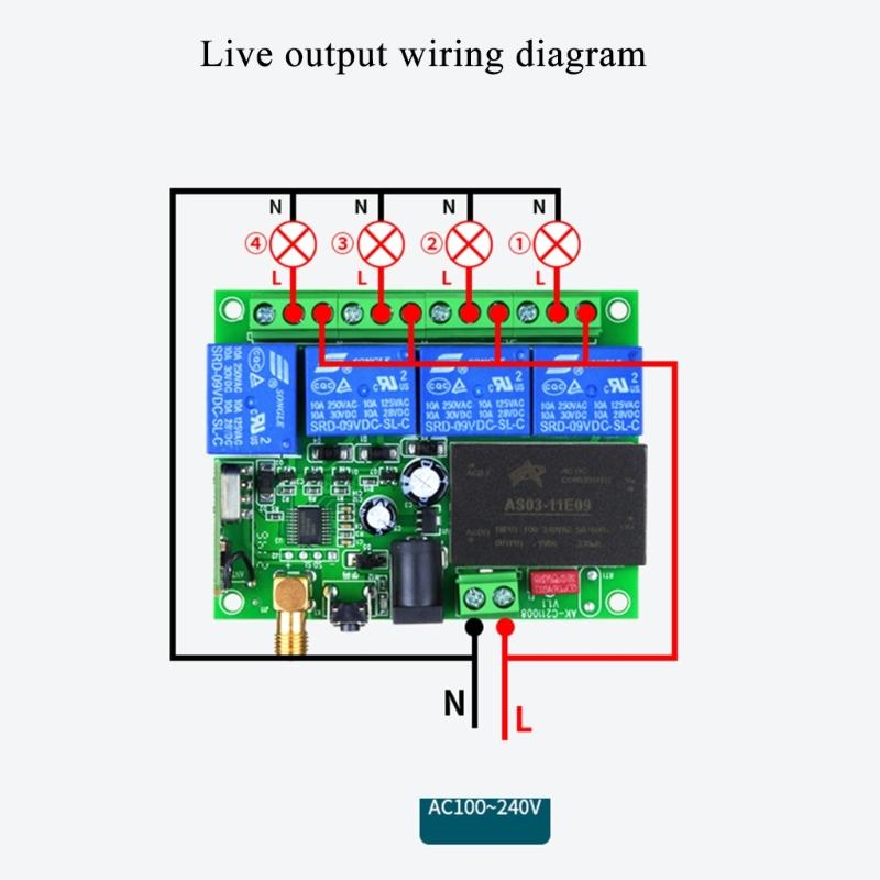 315/433MHZ Universal Garage Door RF Wireless Remote Control for Rolling Shutter Barrier Telescopic 4 Button Transmitter