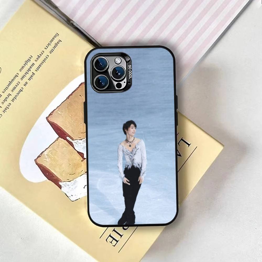 4A Jump H-Hanyu Y-Yuzuru Phone Case For iPhone 17,16,15,14,13,12,11 Plus,Pro Max,XS,Colorful Silver Phone case Funda Cover