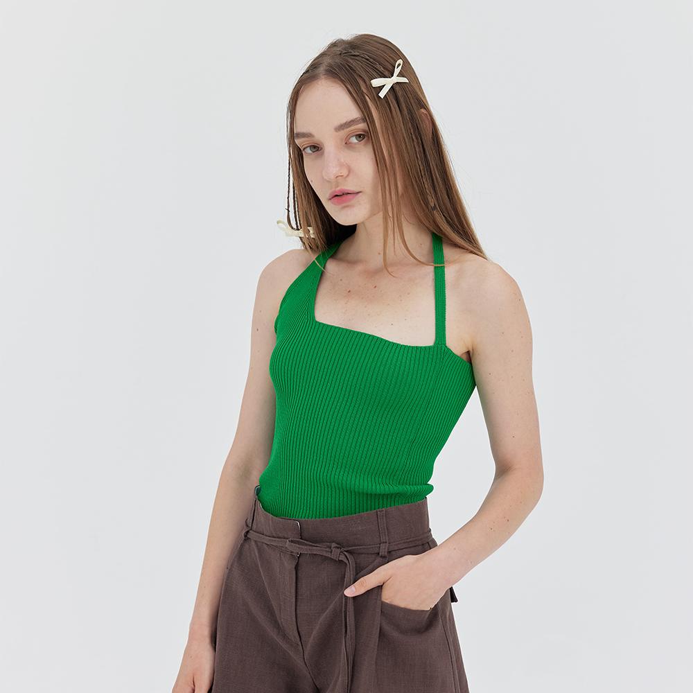 Amaps Unique Asymmetrical Sleeveless Morning Grass Morning Grass