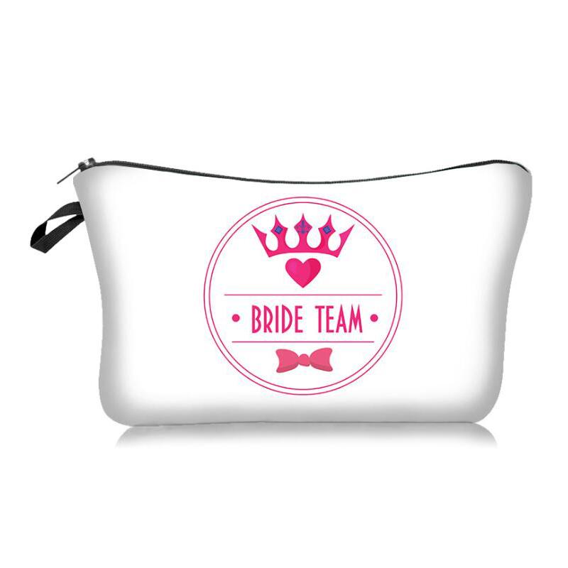 Team Bride Bag Bridesmaid Wedding Decoration Hen Party Handbag Bridal Shower Bachelorette Evening Small Clutch Purse