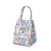 Foil Lining Thermal Lunch Bag Printed Handbag Food Storage Bag Picnic Bag  Outddor