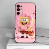 S-SpongeBob Baby  Phone Case Black Silicone Soft For Samsung S25,S24,S21,S22,S23,S30,Ultra,S20,Plus,Fe,Lite