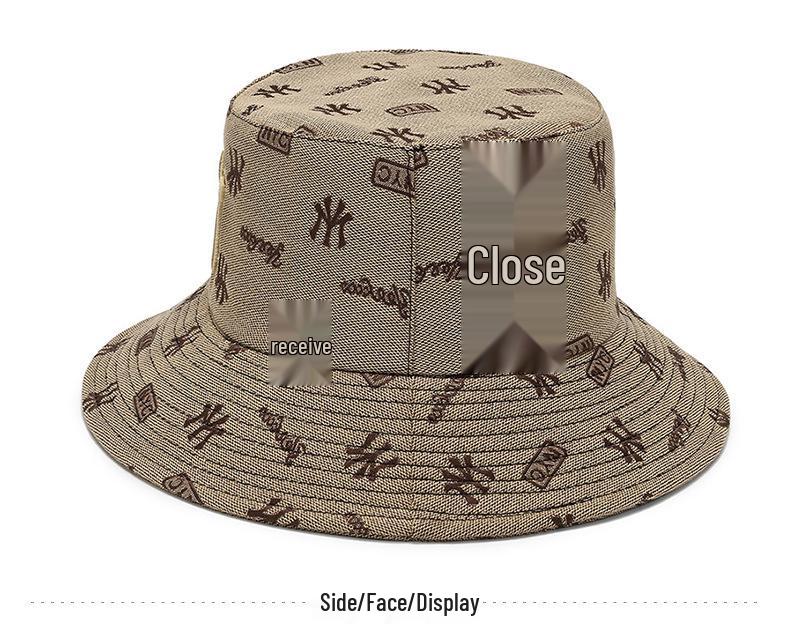Trendy Embroidered Bucket Hat - Versatile Summer Sun Hat for Men & Women