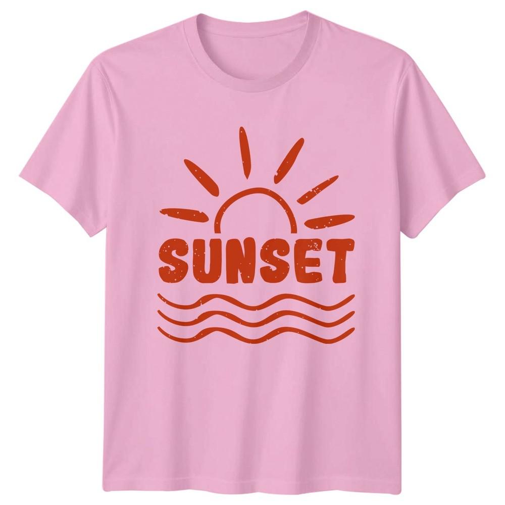 Sunset TShirt Sunset Lover Beach Summer Birthday Gift For Him And Her