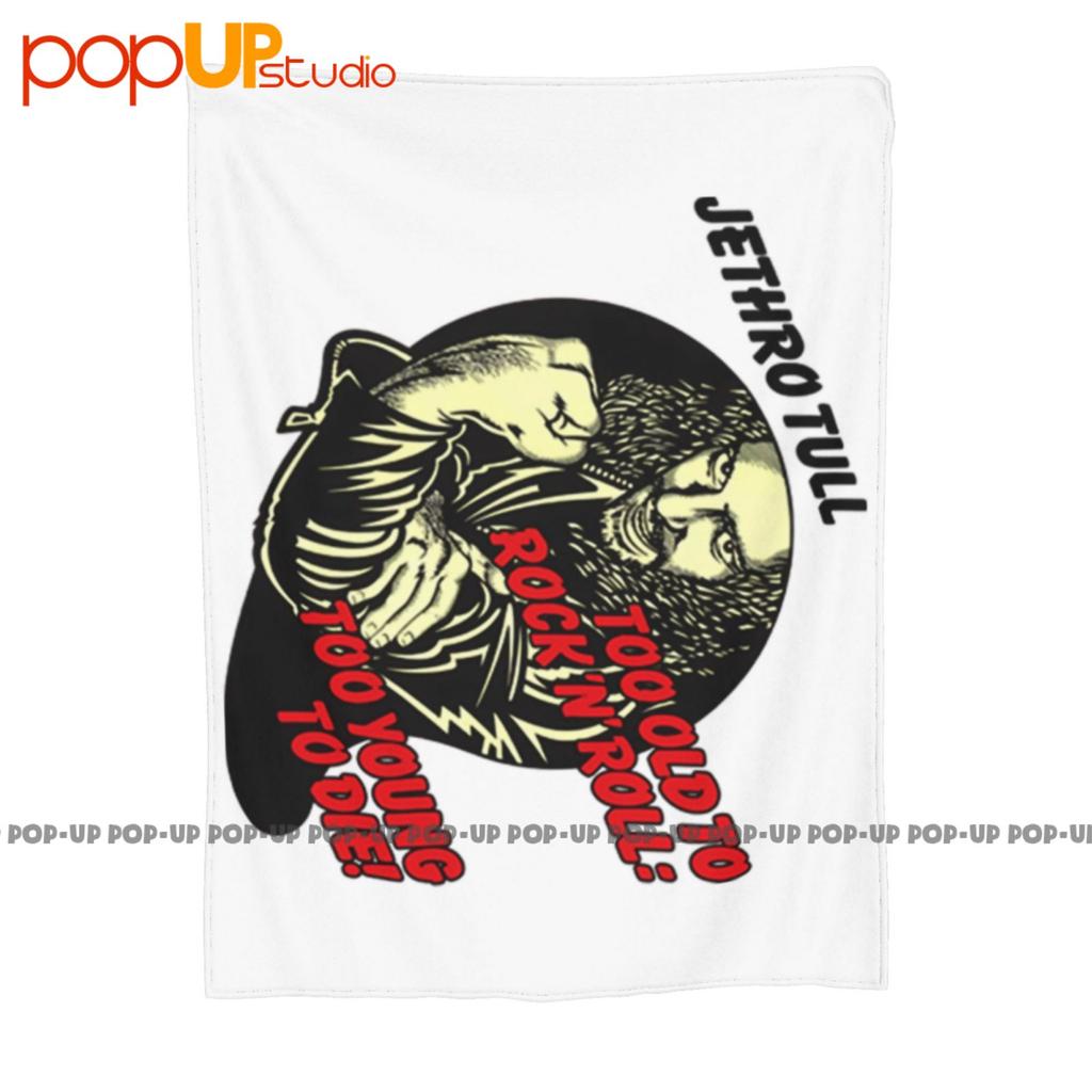 Jethro Tull Too Old To Rock N Roll Blues Music Ultra-Soft Blanket Quilt Winter Sofa Cover Bed Covers