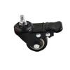 Electric Heater Pulley Bracket with 2pcs Casters Stand Designed for Hydroelectric Radiator Mobility and Stability