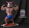 18cm Big Muscle Gunpla EVA Unit 01 LED Light Up Bodybuilding Statue RX-78 Zaku Sazabi Nu Yuanzu Action Figures Boys Toy Gifts
